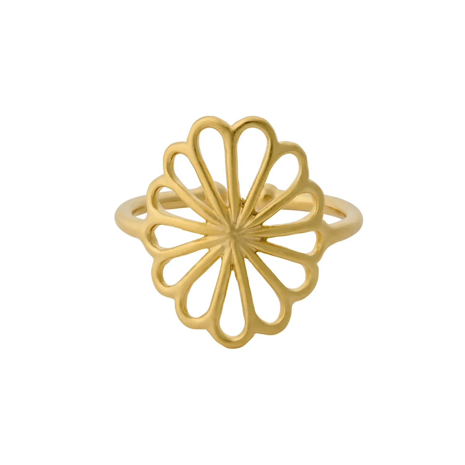 Pernille Corydon Small Bellis Ring 18 kt. Forgyldt Sølv r-326-gp