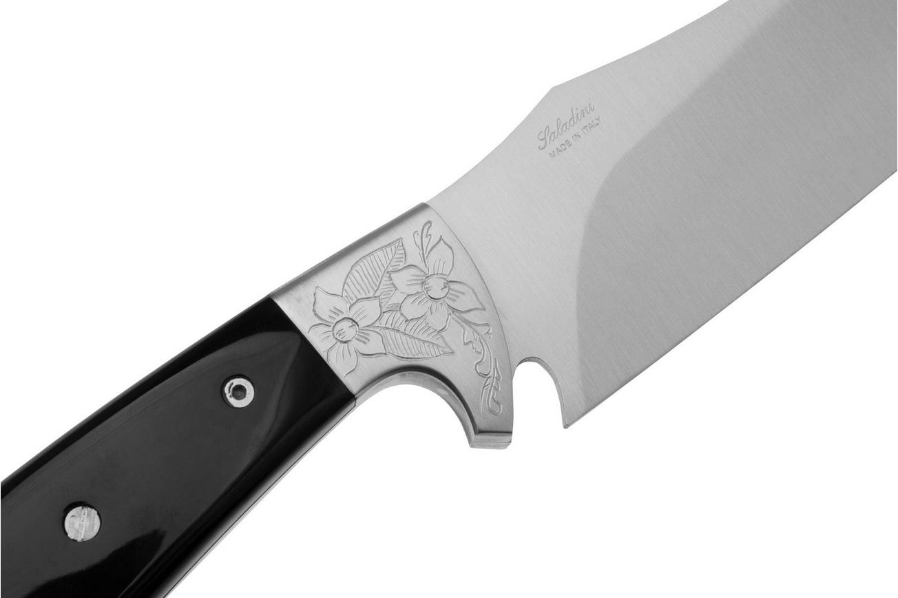 Saladini Champagne Saber Buffalo Horn, champagne sabel