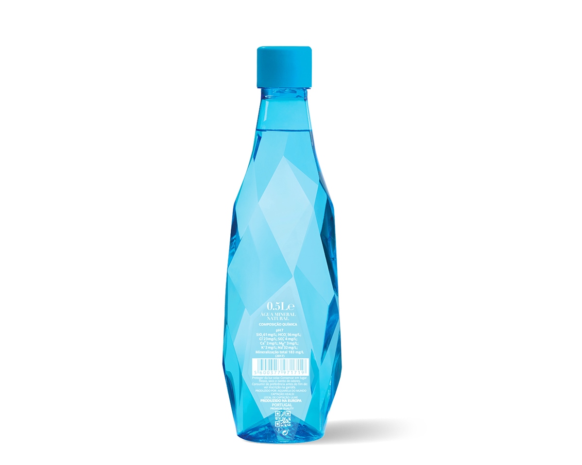 ÁGUA HEALSI MINERAL TURQUESA 0.50L