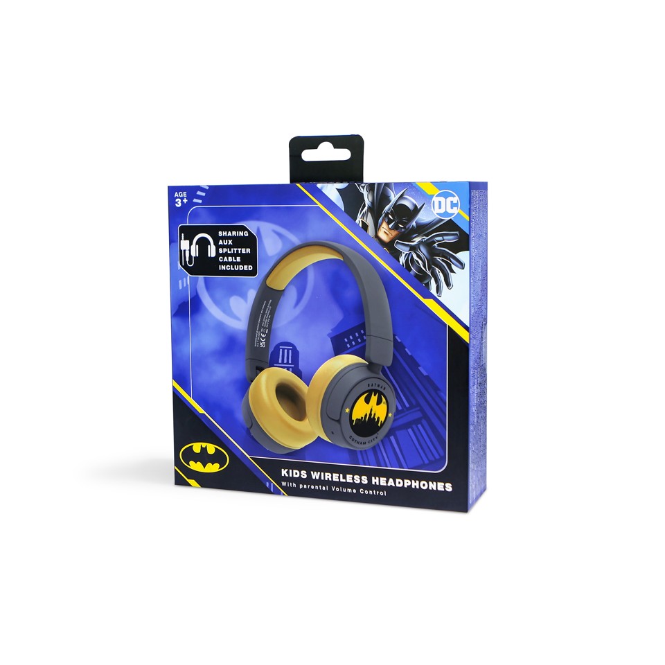 OTL - Bluetooth Hovedtelefoner m/Voksen Kontrol - Batman Gotham City