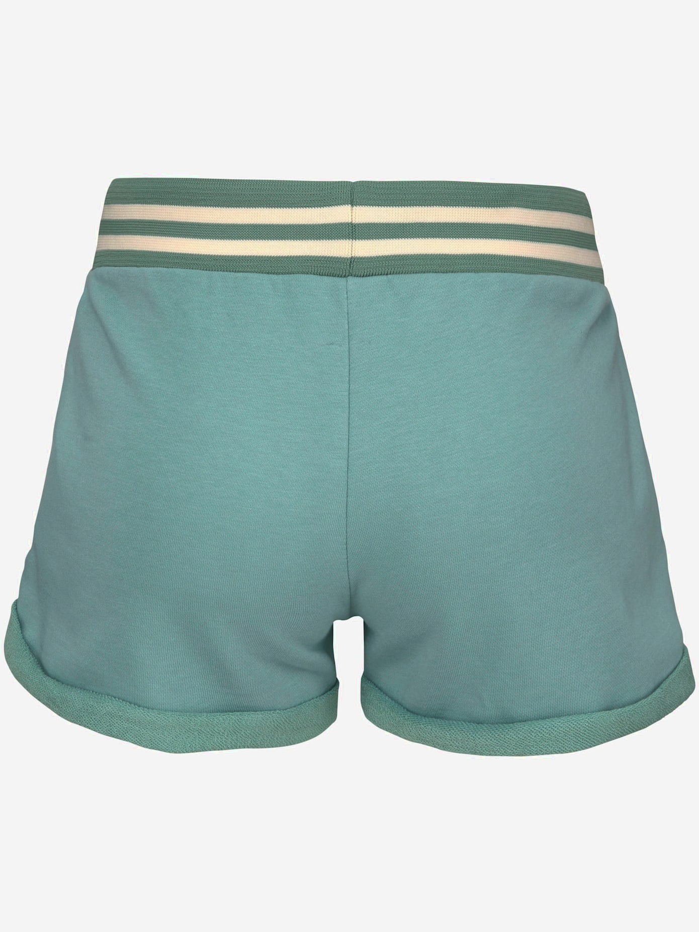 Short décontracté short molletonné avec bandes imitation crochet