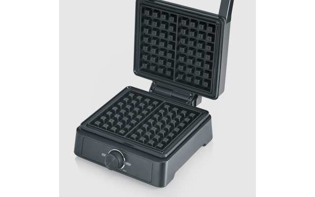 Severin WA 2125 Brüsseler Waffeleisen 1600 W schwarz