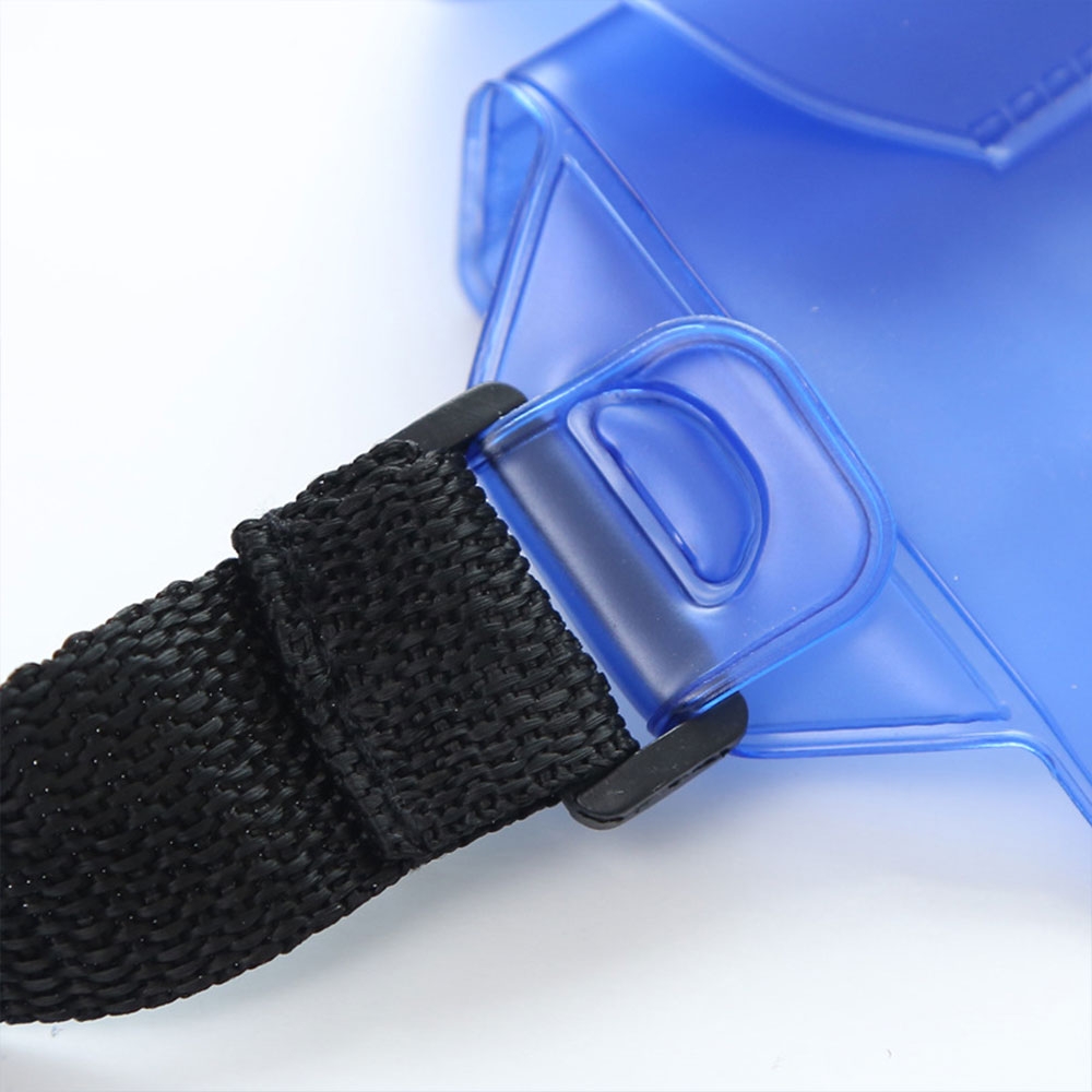 Wasserdichte Bauchtasche Dry Bag Schultertasche mit Tragegurt - Schwarz