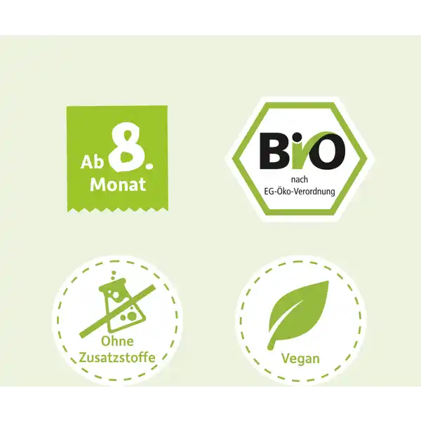 Bio Baby Abendbrei Apfel, Zimt mit Hafer