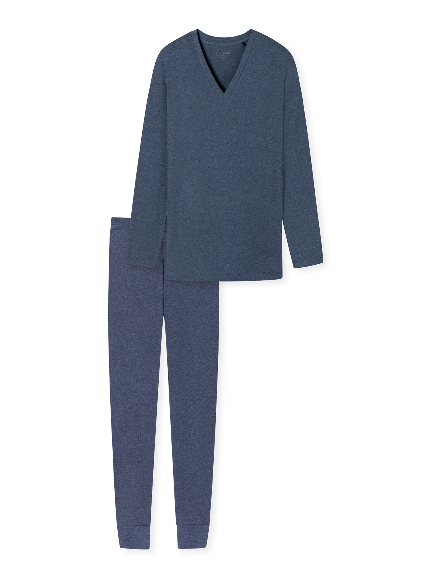 Schiesser Damen Pyjama Modern Rib