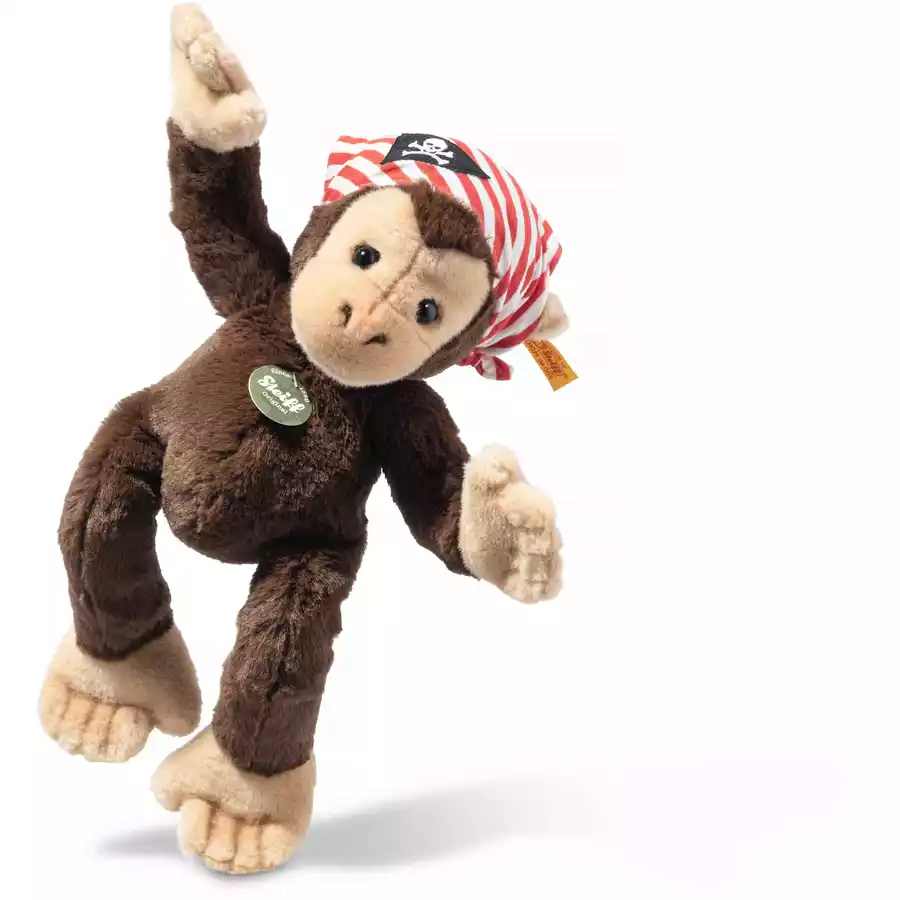 Steiff Schlenker Affe Scotty braun, 28 cm