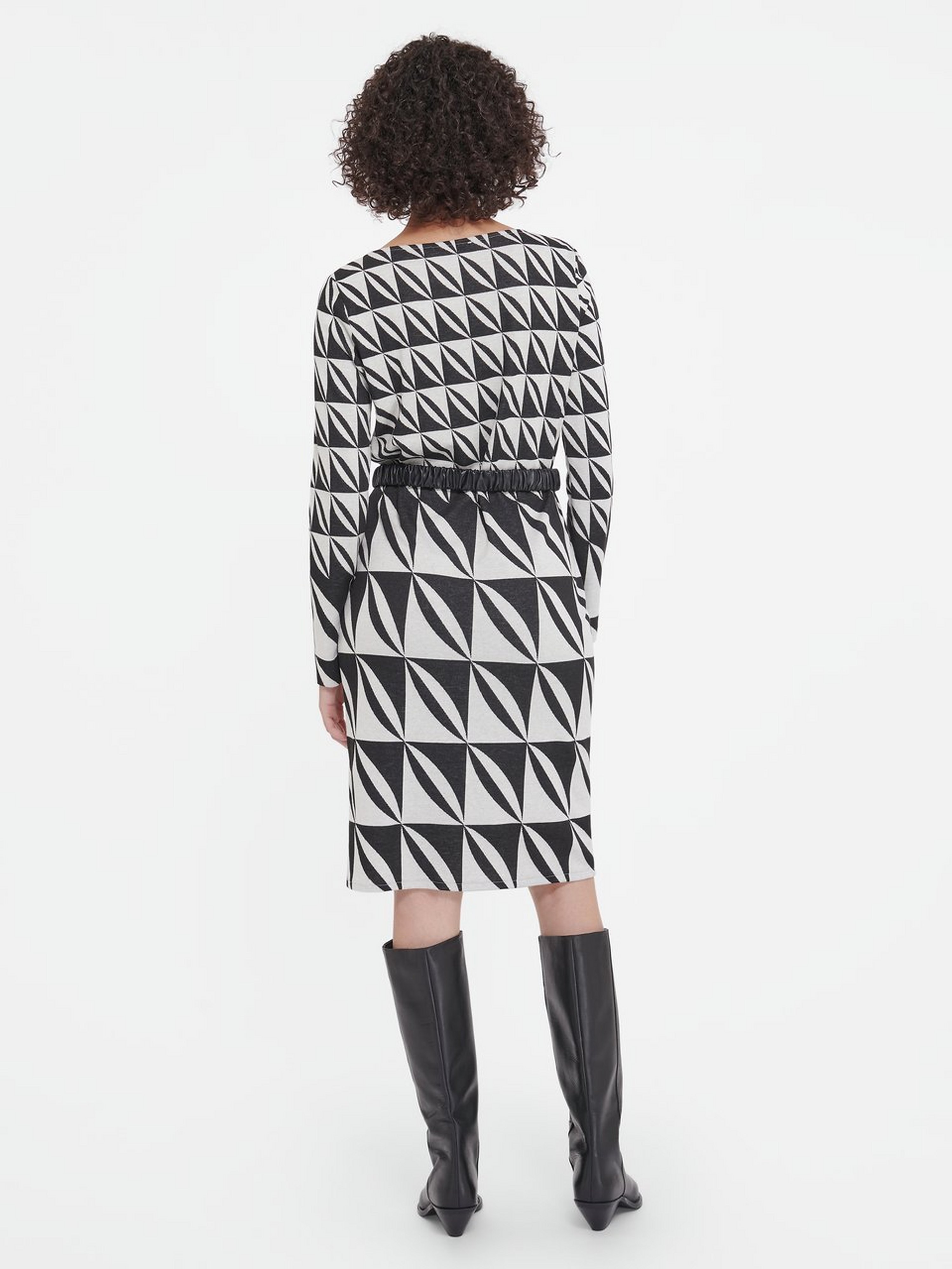 Kleid mit Allover-Muster