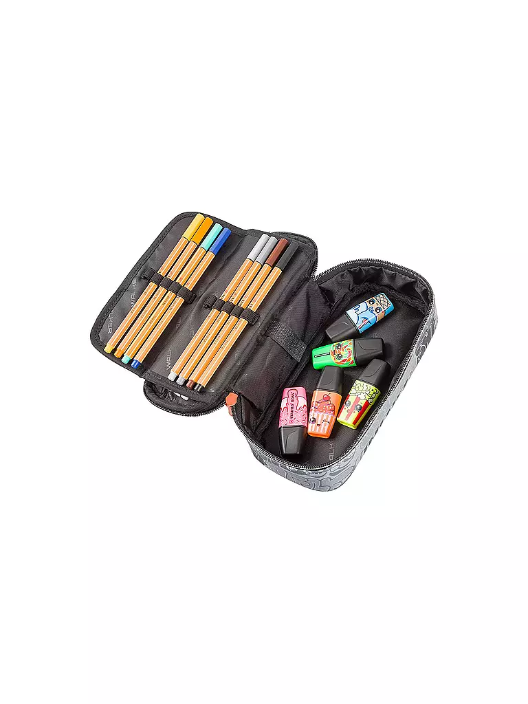 WALKER Federmappe Pencil Box Concept Rost rot
