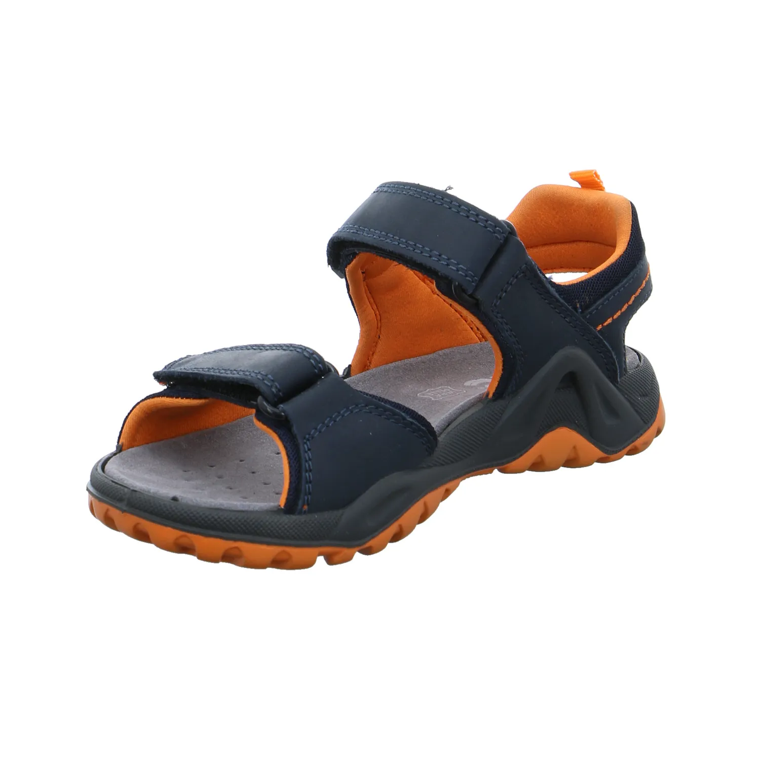 IMAC Jungen-Sandale Dunkelblau Leder  Sommerschuh