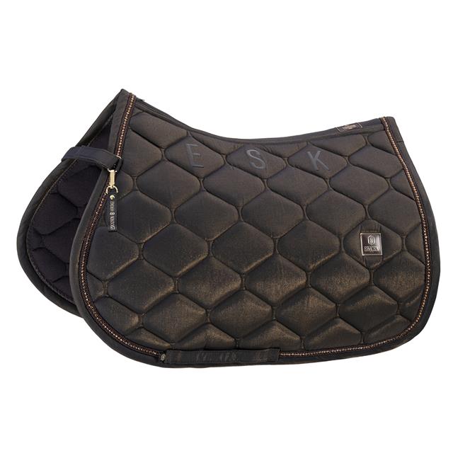 Zadeldek Eskadron Heritage Glam Crystal Veelzijdigheid Zwart