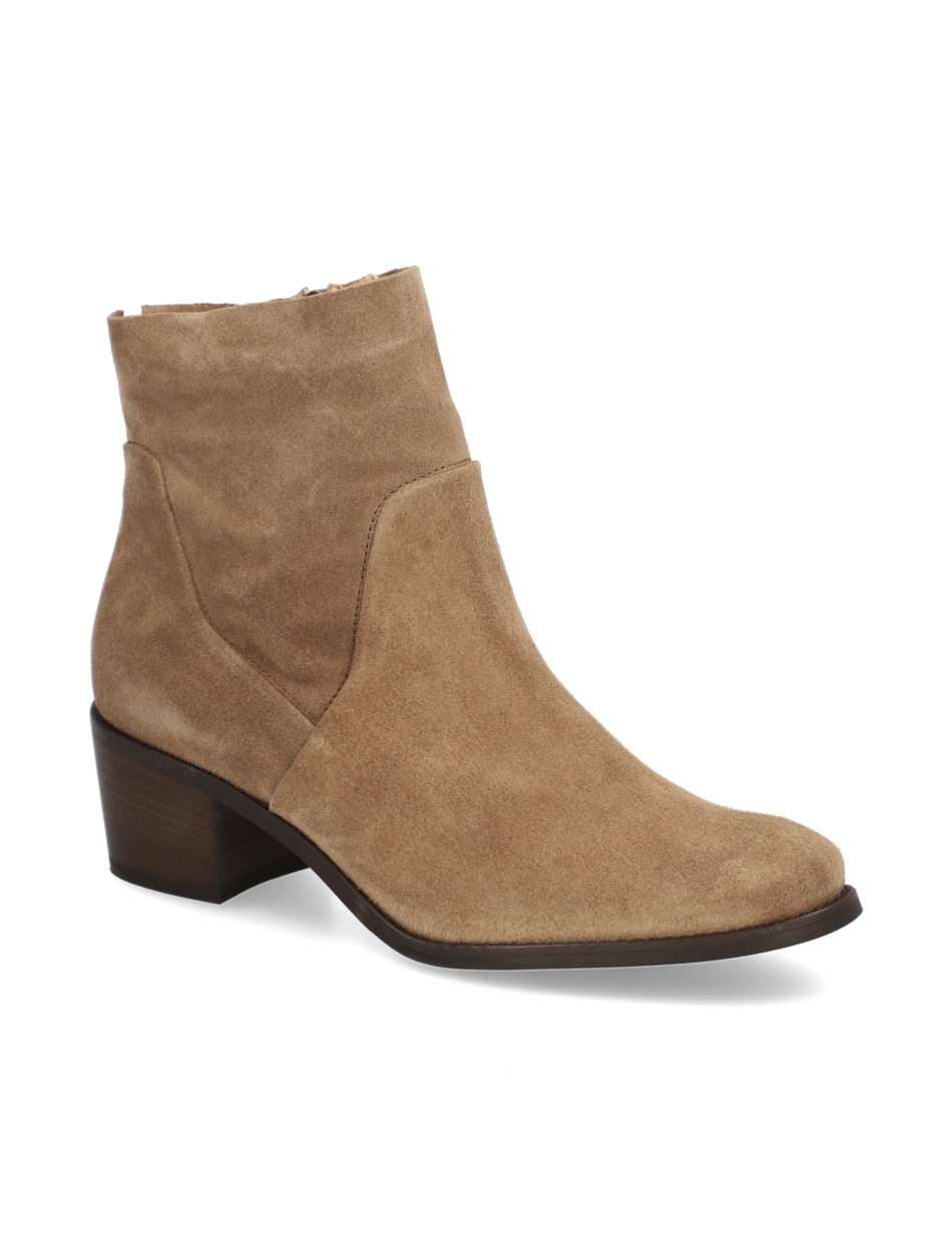 Veloursleder Stiefelette