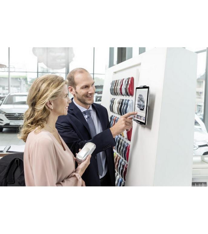 DURABLE Halterung Wall Silber Tablet-Wandhalter