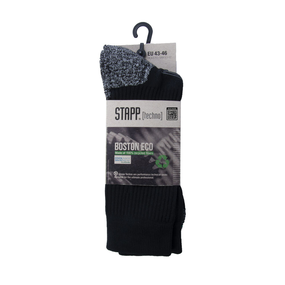 Stapp Boston Eco - werksokken - Zwart - 35-38