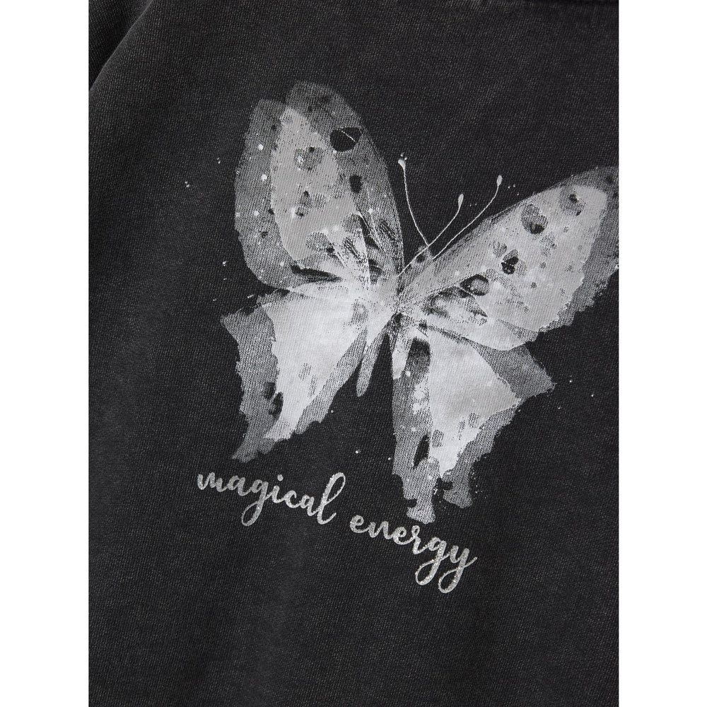Køb Name It Black Liva Sweatshirt