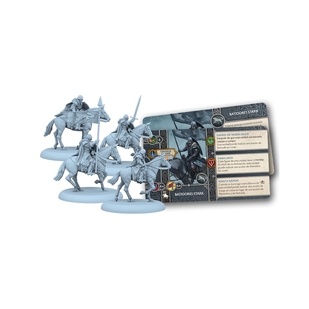 Le Trône de Fer : le Jeu de Figurines - Cavaliers Stark