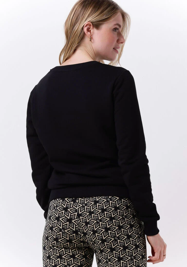 COLOURFUL REBEL zwarte colourful rebel sweater artiste basic sweat