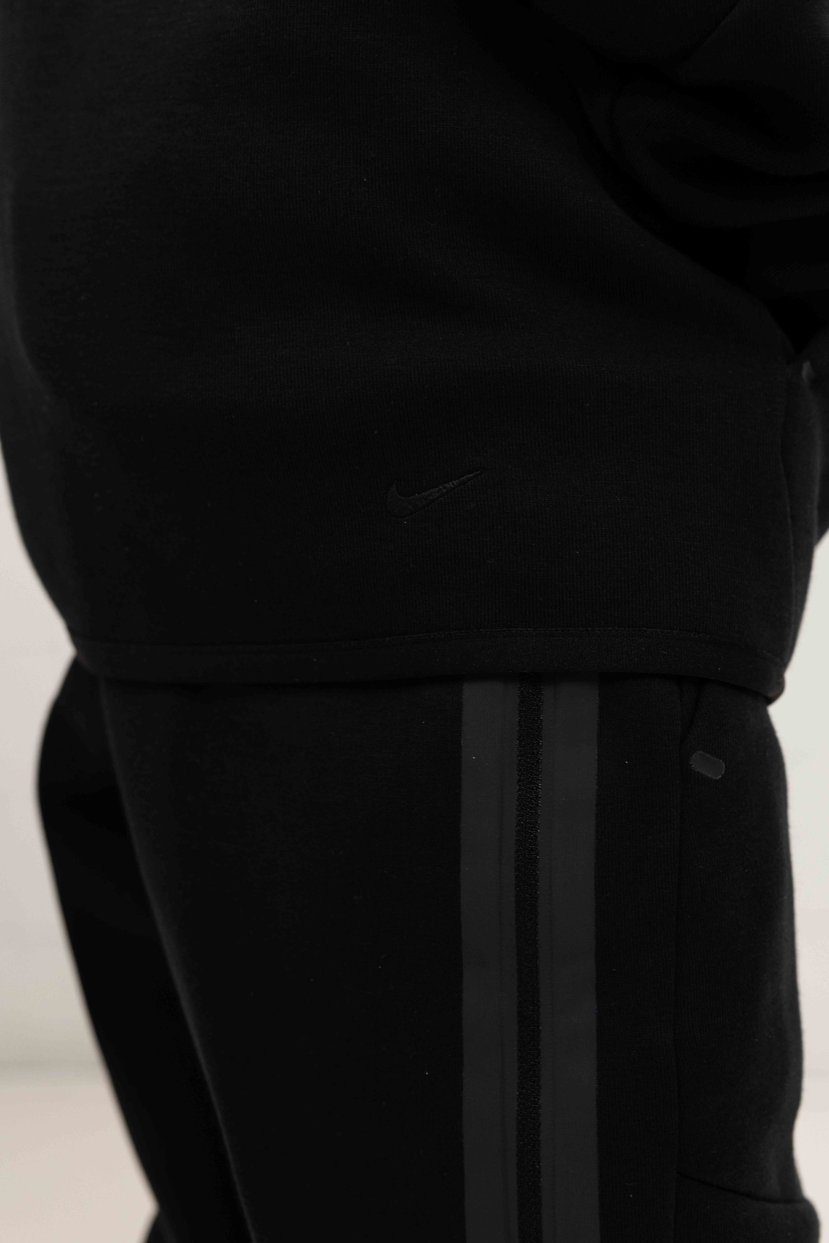 Nike Tech Fleece Trainingspak Kids Zwart