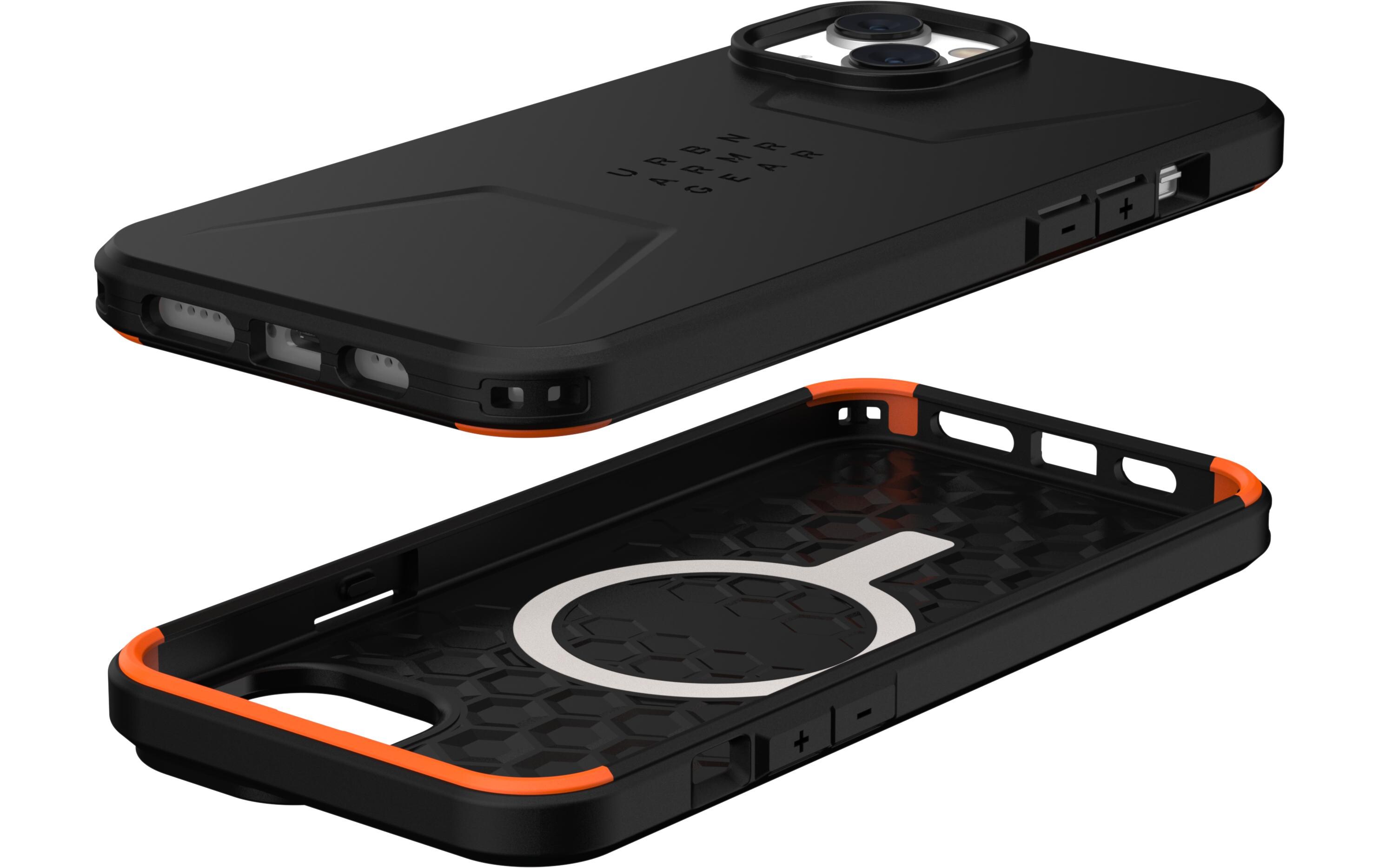 Back Cover Civilian Case iPhone 14 Plus SchwarzSchutzhülle für das Apple iPhone 14 Plus