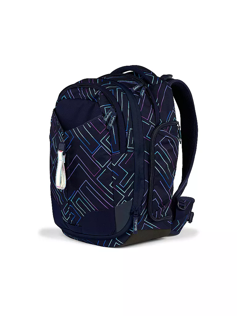 SATCH Schulrucksack Match Purple Laser dunkelblau