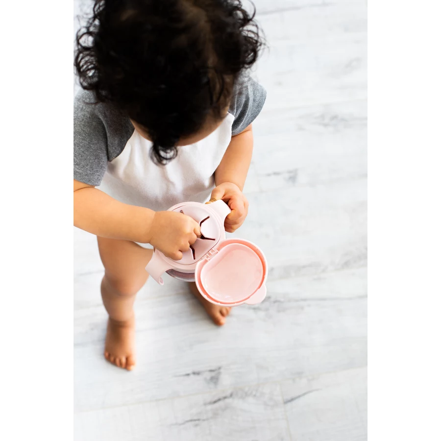 ubbi® Snack-Container, rot-rosa