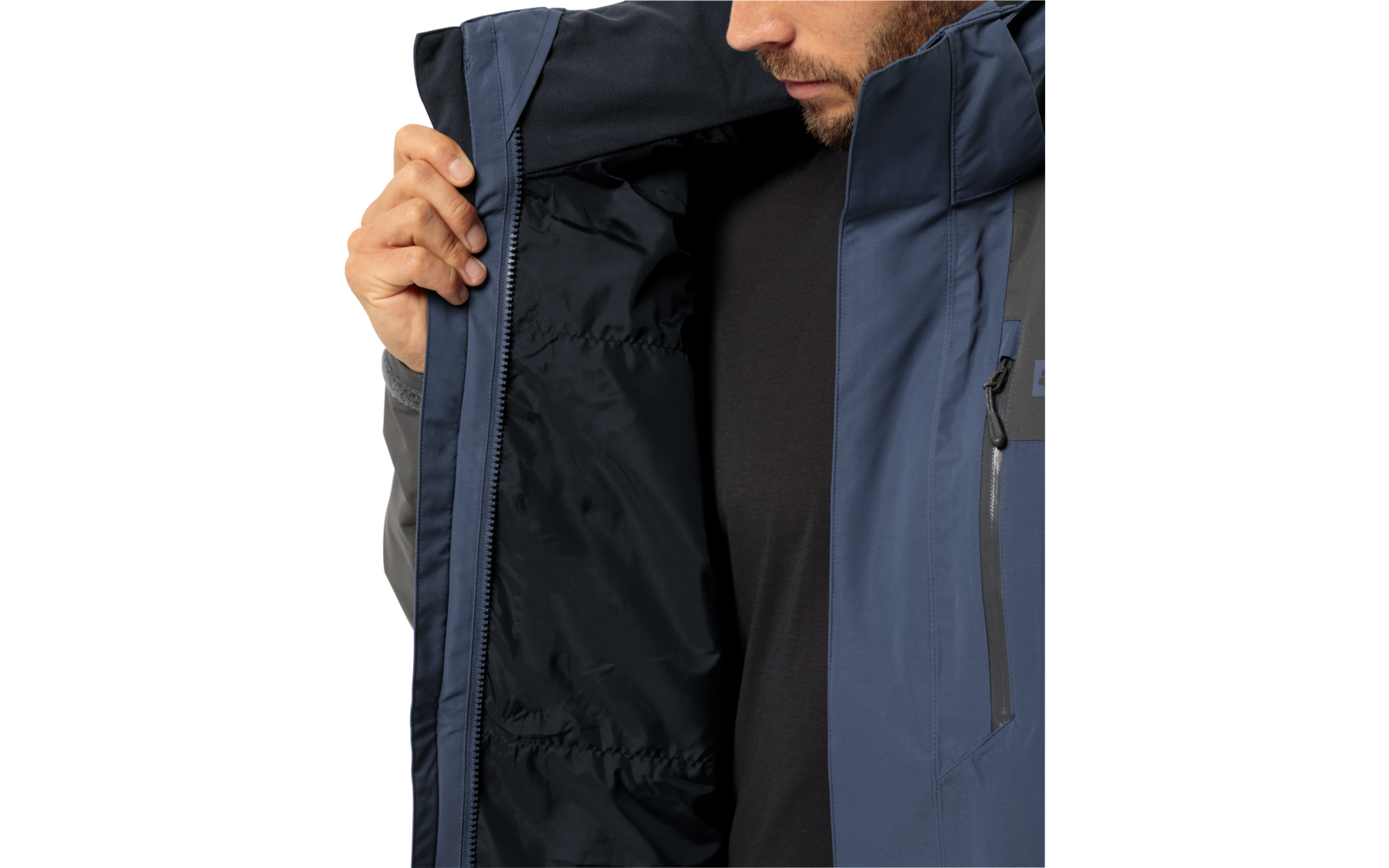 Jack Wolfskin Jasper 2 Layer Herren Regenjacke