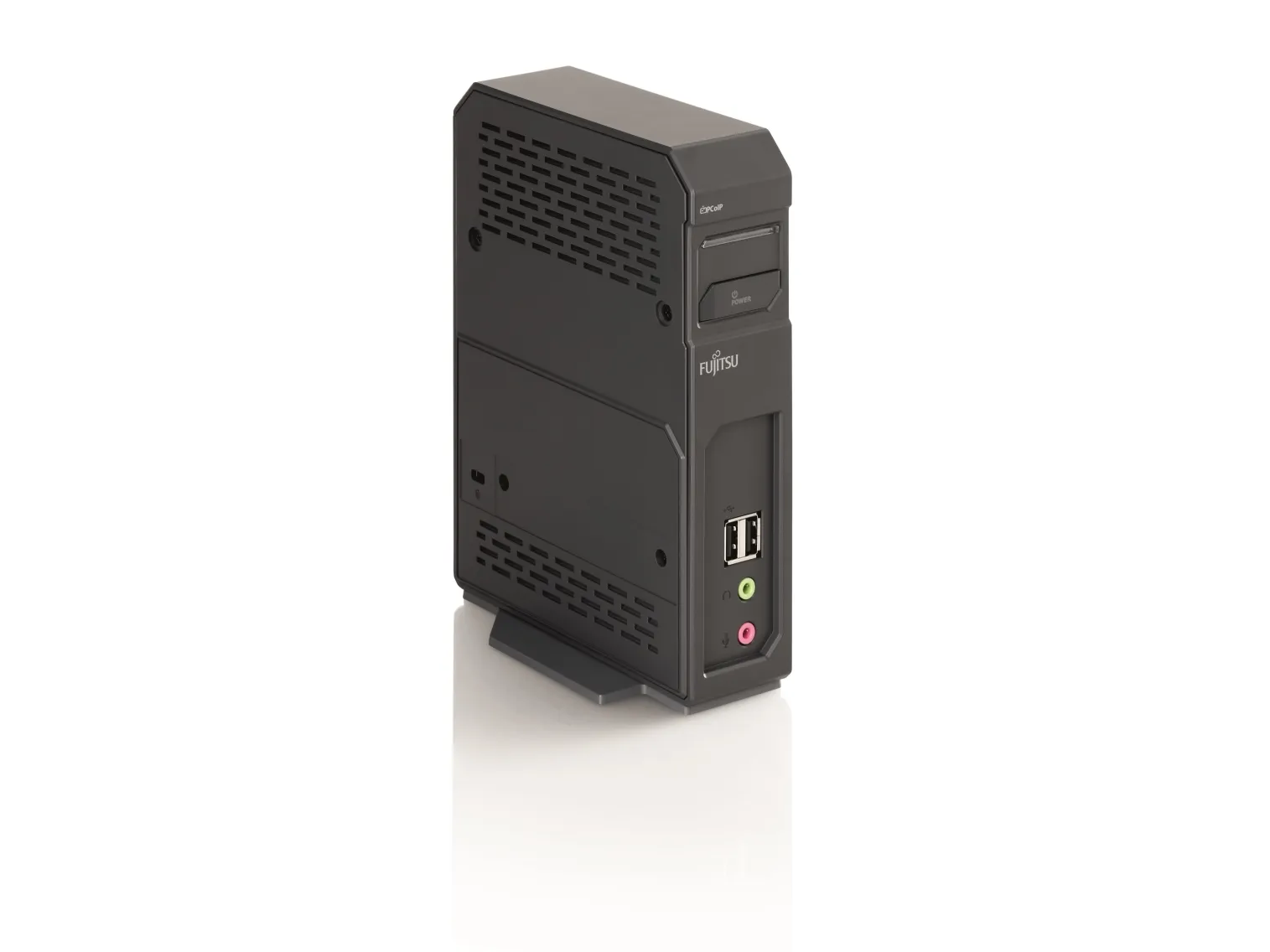 Fujitsu FUTRO L620 - Tynd klient - USFF - 1 Tera2140 - RAM 512 MB - ingen HDD - GigE - skærm: ingen