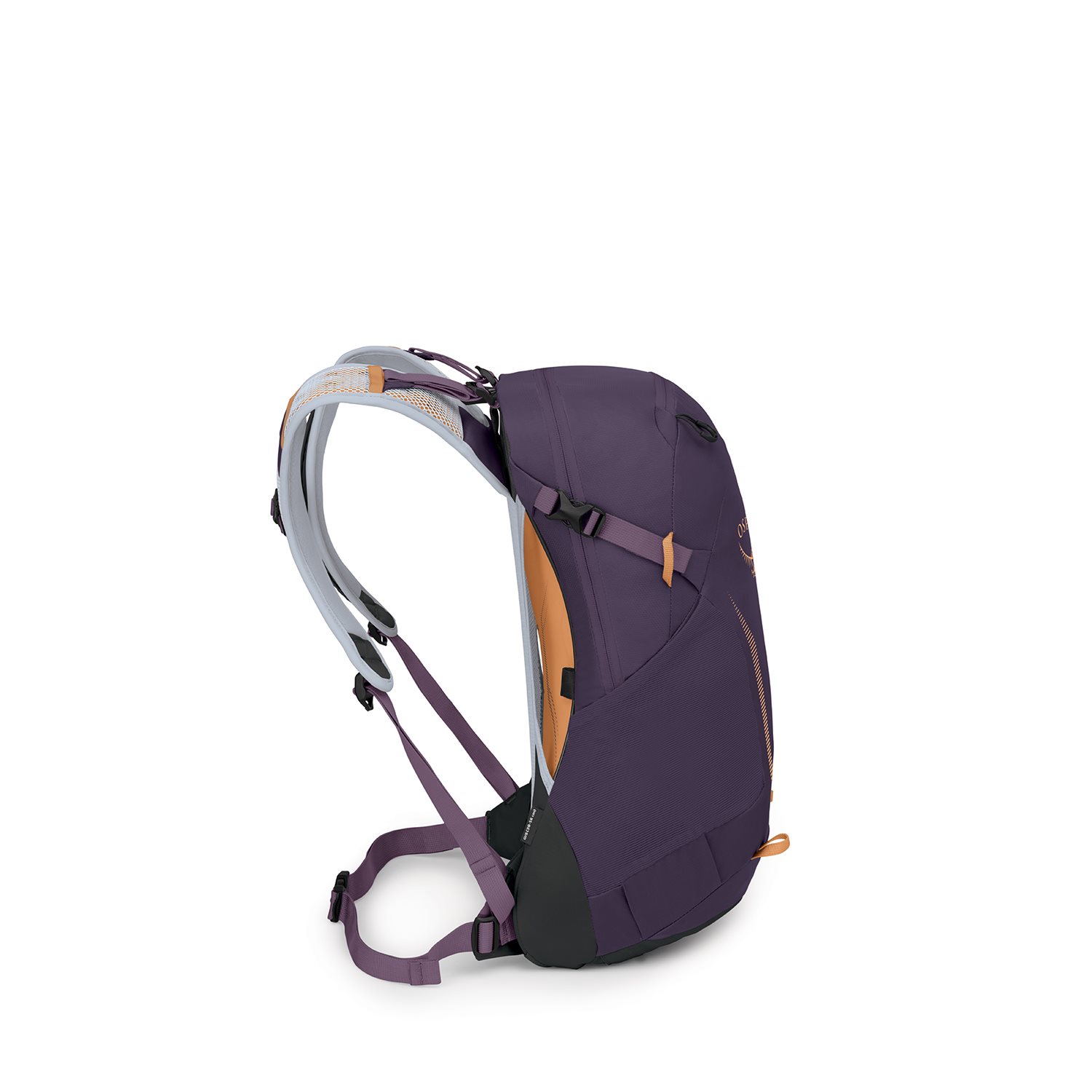 Osprey Hikelite 18 purple ink-purple dusk-cheddar orange