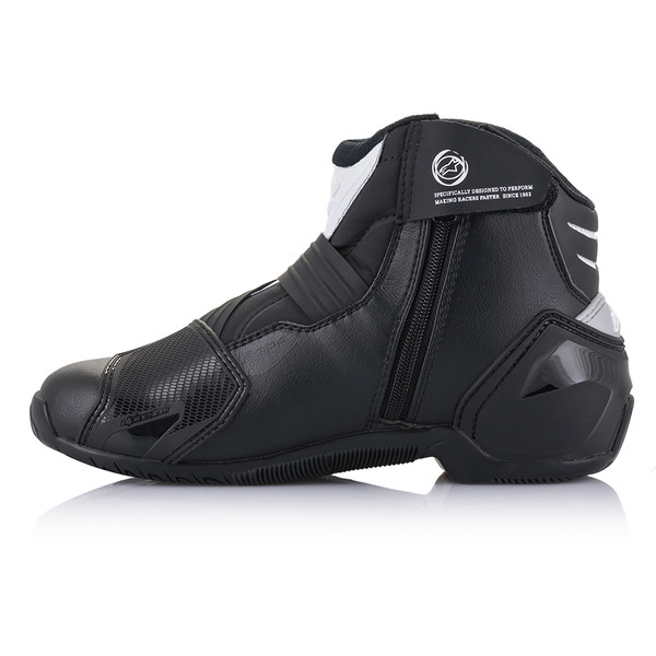 Alpinestars - Demi-bottes SMX-1 R V2 Noir / Blanc