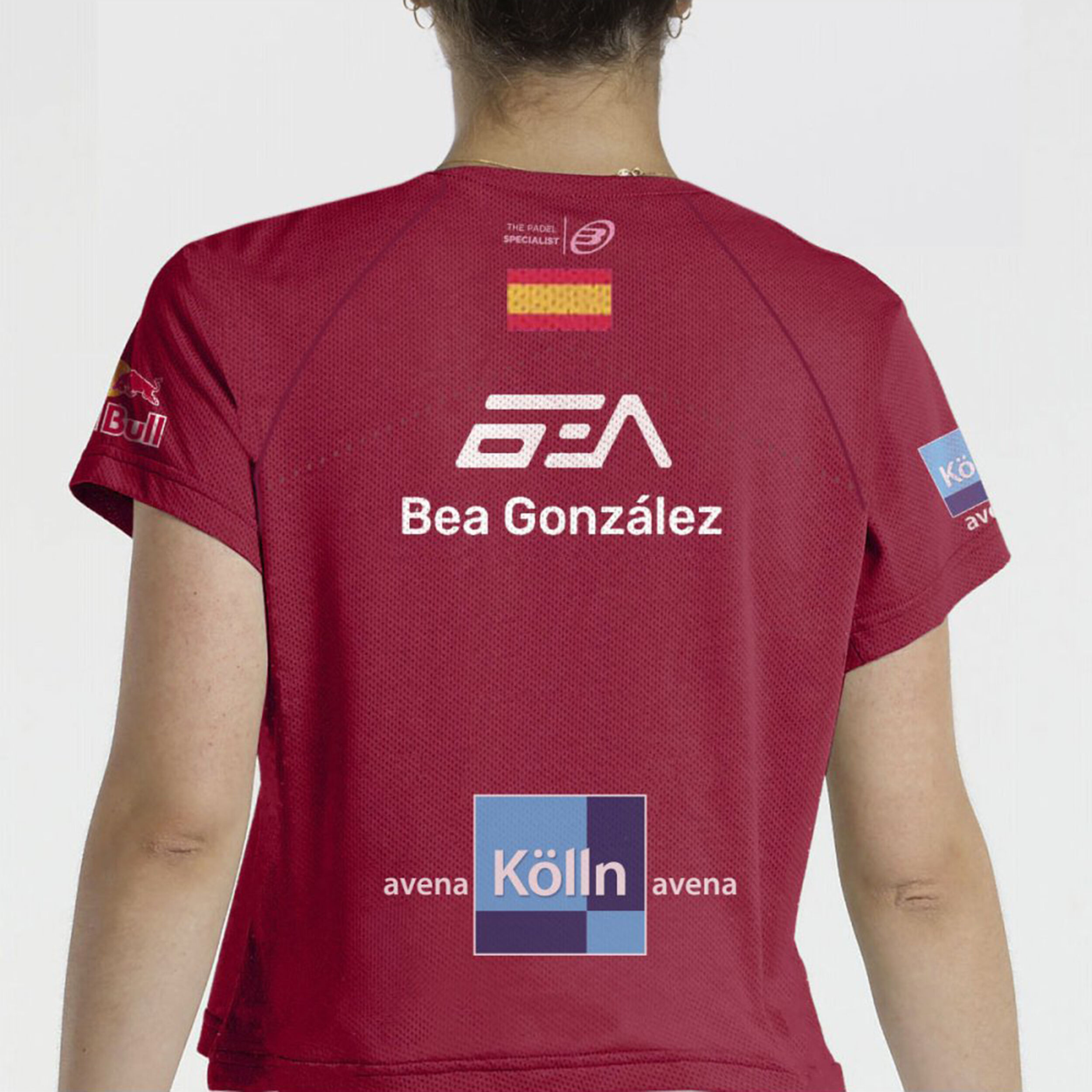 Bullpadel Etico T-shirt Femmes - Rouge Vin