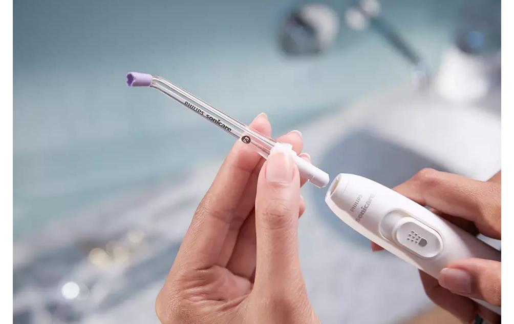 Zahndüsenkopf Sonicare F3 Quad Stream NozzleMundduschendüse für regelmässige Reinigung