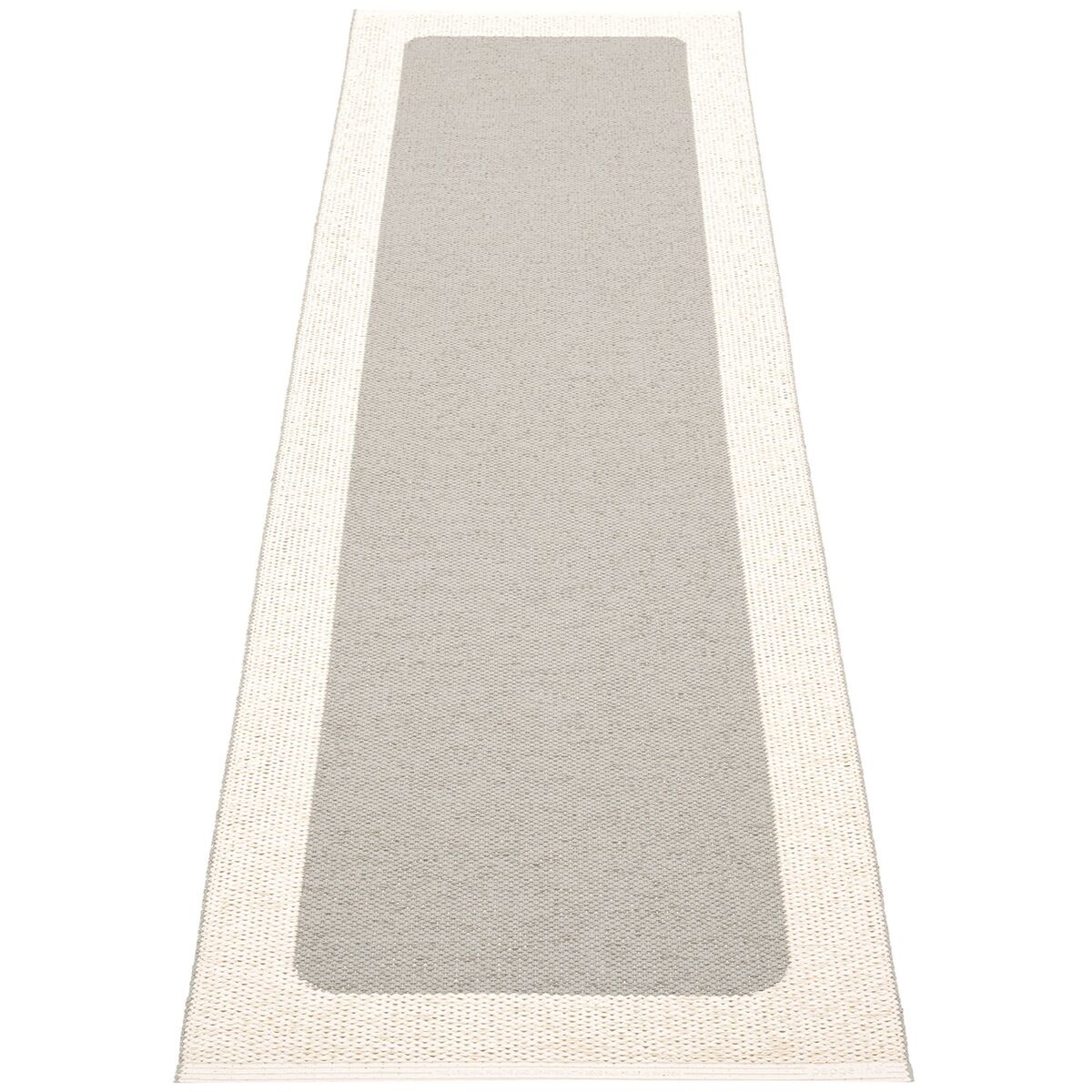 Gulvteppe Ilda, 70 x 240 cm., warm grey/vanilla