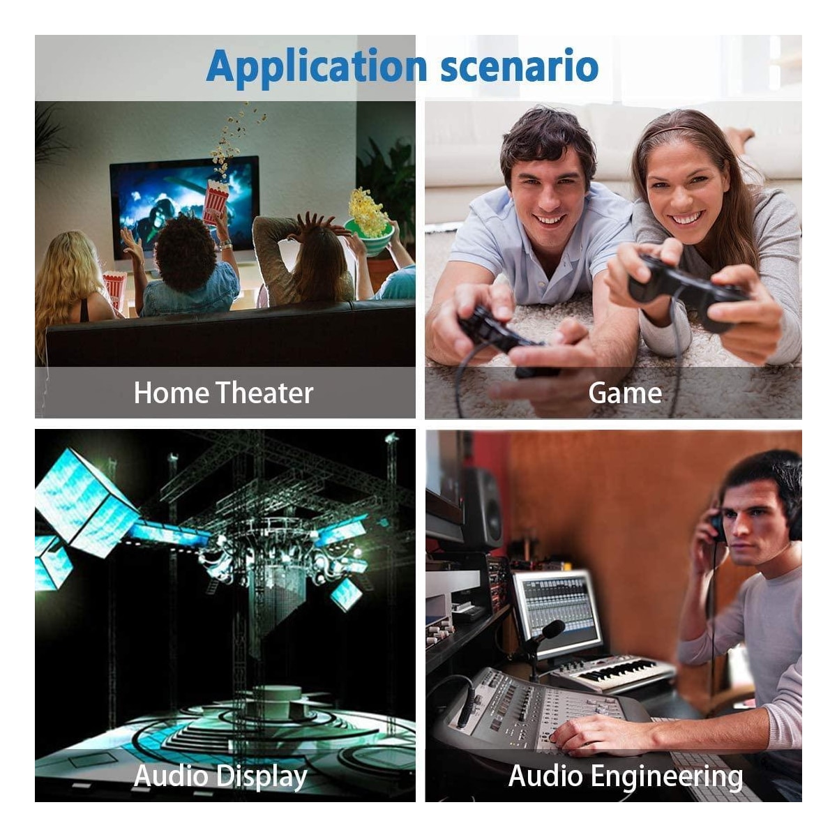 NÖRDIC DAC 192kHz Digital til analog omformer med Bluetooth-hodetelefonforsterker