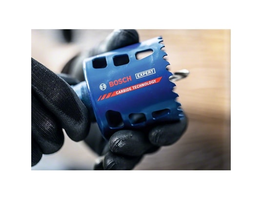 BOSCH - Accessoire outil de précision Scie trépan expert carbure multimatériaux 25 mm 2608900421