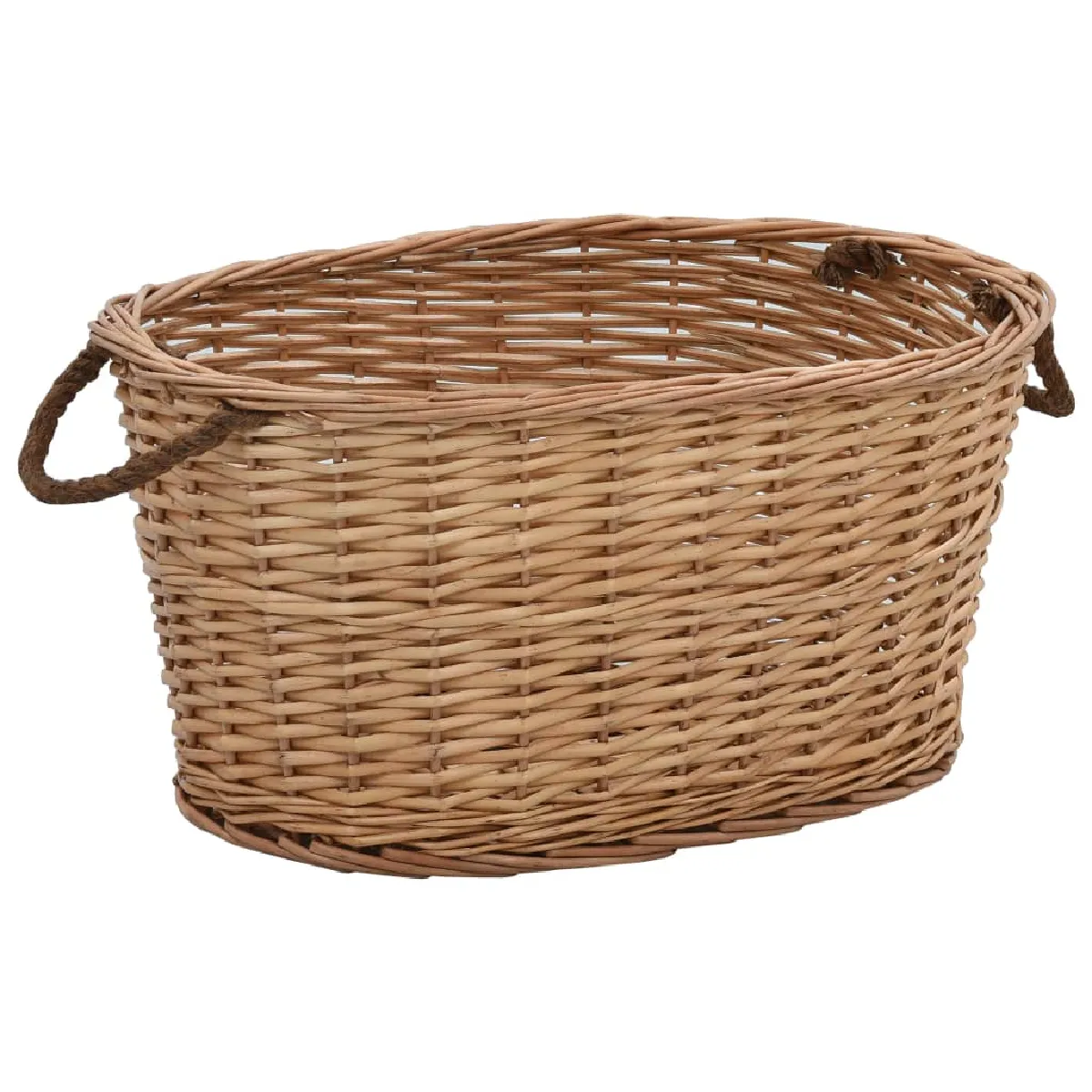 VidaXL Panier à bois - Marron