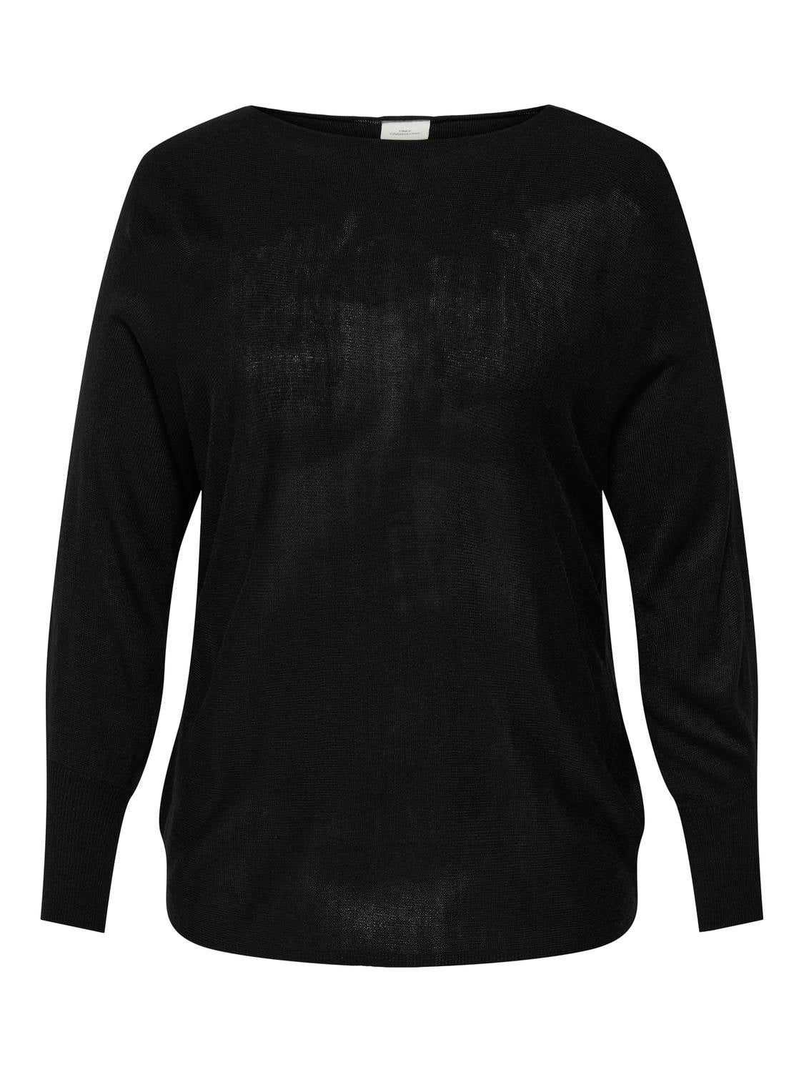 CARAIDA Strickpullover Black
