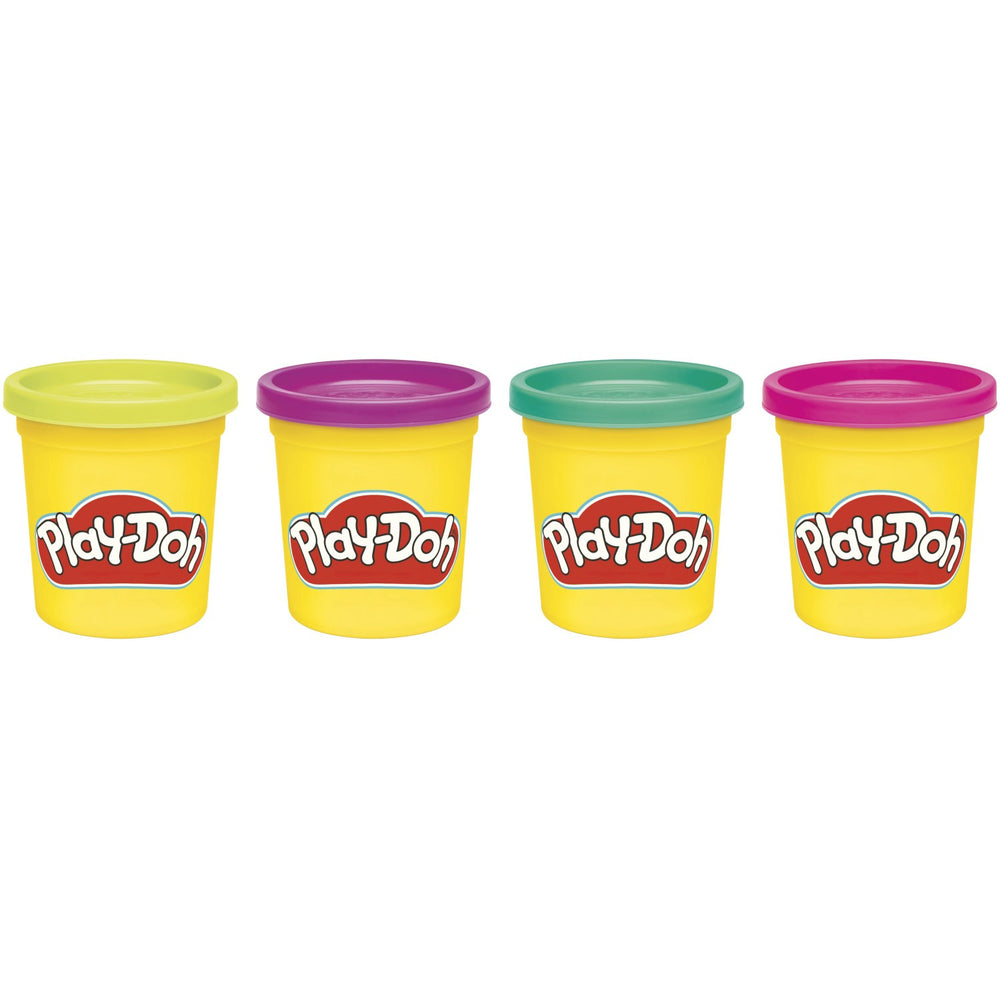 Køb Play-Doh 4-Pak 340 G Vibrant