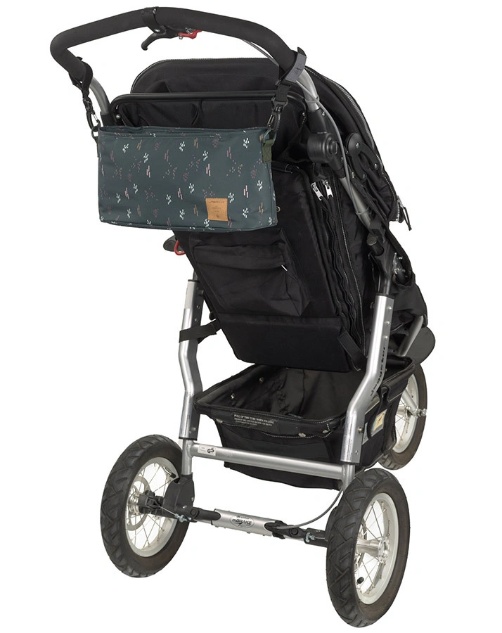 Buggy Organizer CASUAL – BLOBS FOREST in blau