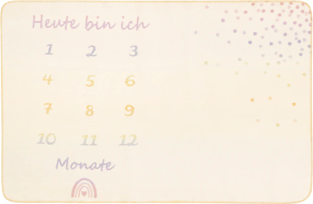 Biederlack Babydecke »Babydecke Milestone« Babydecke Milestone, die perfekte Fotodecke