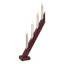 Stor adventslysestake LED 65 cm