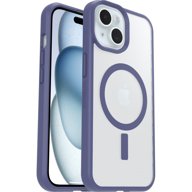 OtterBox React pour MagSafe Series pour Apple iPhone 17e/16e/15/14/13, Space Cadet