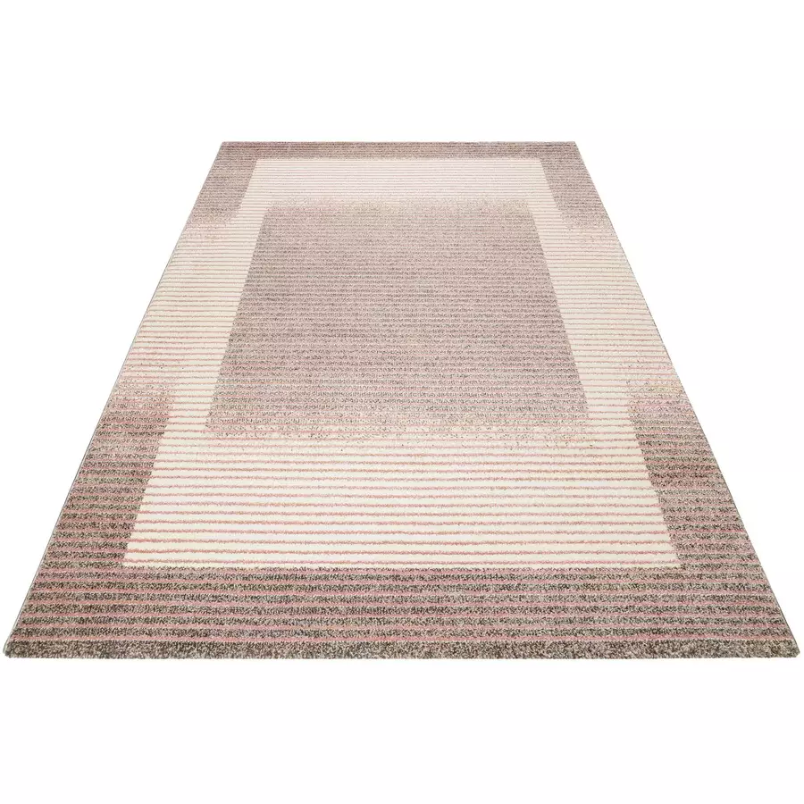 Wecon home Kurzflorteppich Velvet Flow rosa