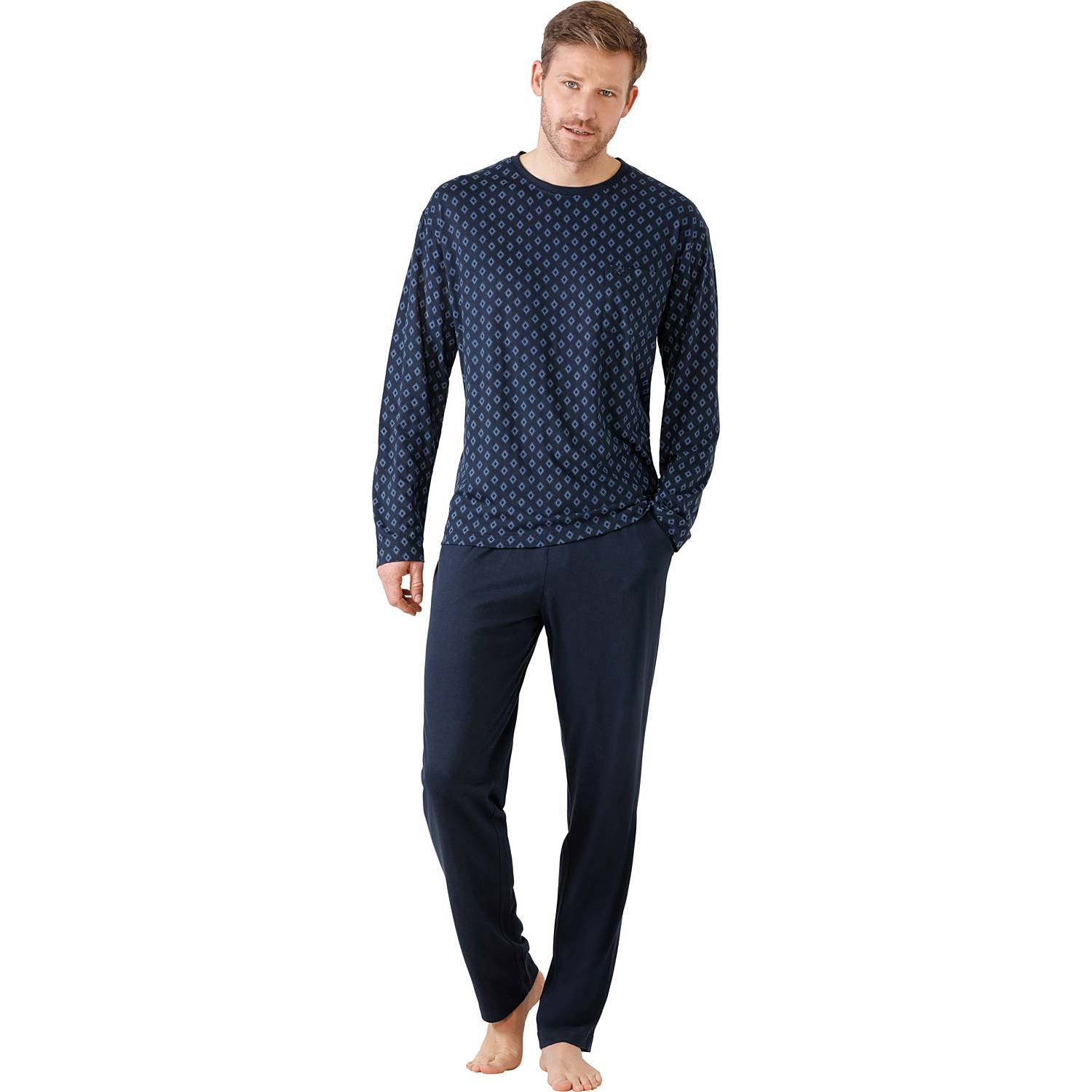 Hajo Single-Jersey Herren-Schlafanzug