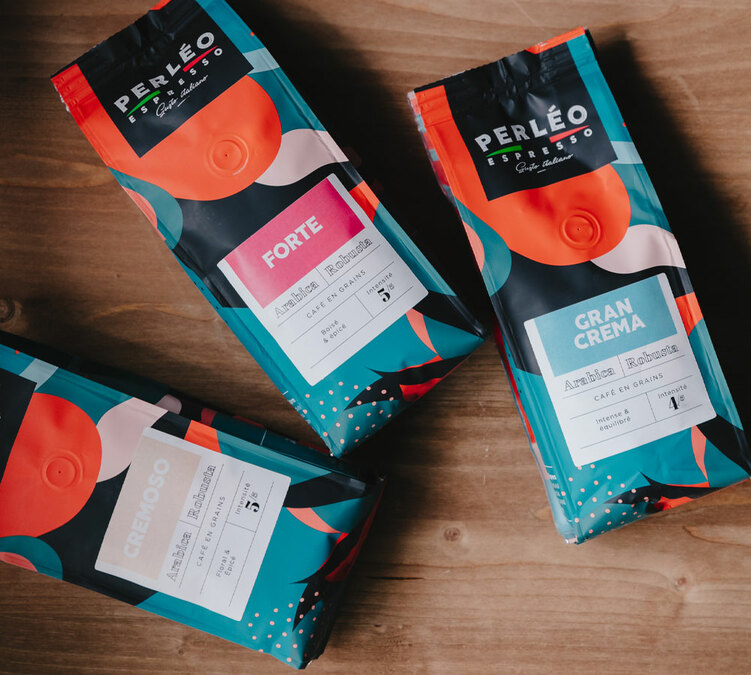 1kg café en grain Forte - PERLÉO ESPRESSO