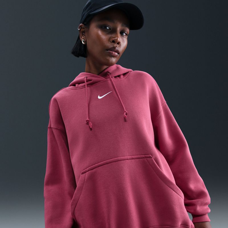 Nike - Phoenix Fleece Oversized Hoodie - Blauw
