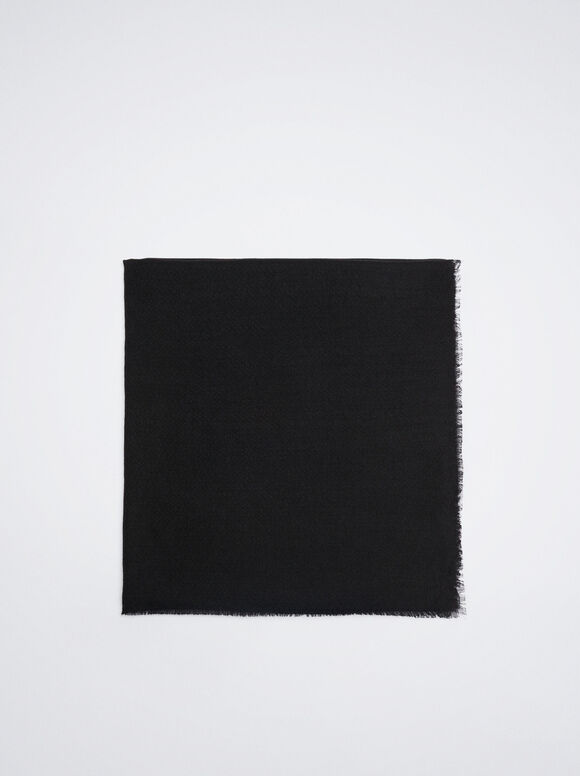 Pashmina lisa - Preta