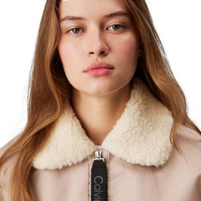 Veste femme Satin Aviator CALVIN KLEIN