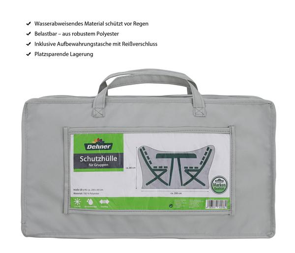 Dehner Abdeckhaube für runde Sitzgruppen, Ø