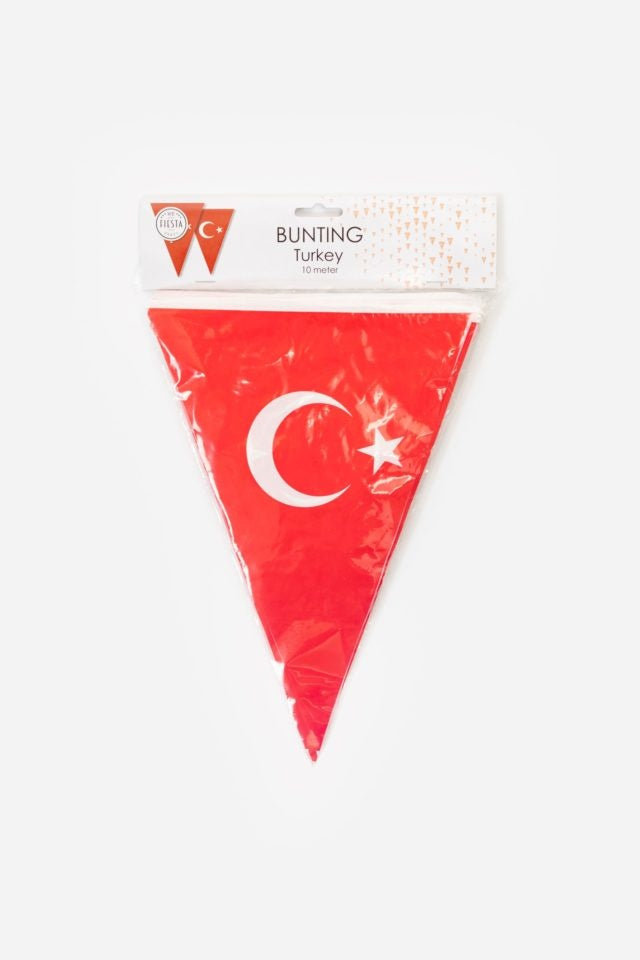 Vlaggenlijn Turkije 10m