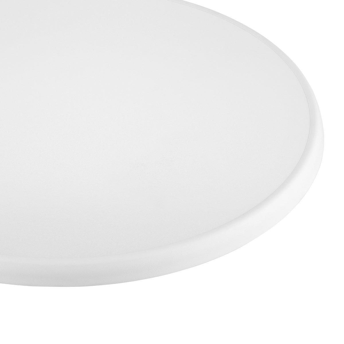 Beautissu Emma statafel Ø60xH71 cm wit staal