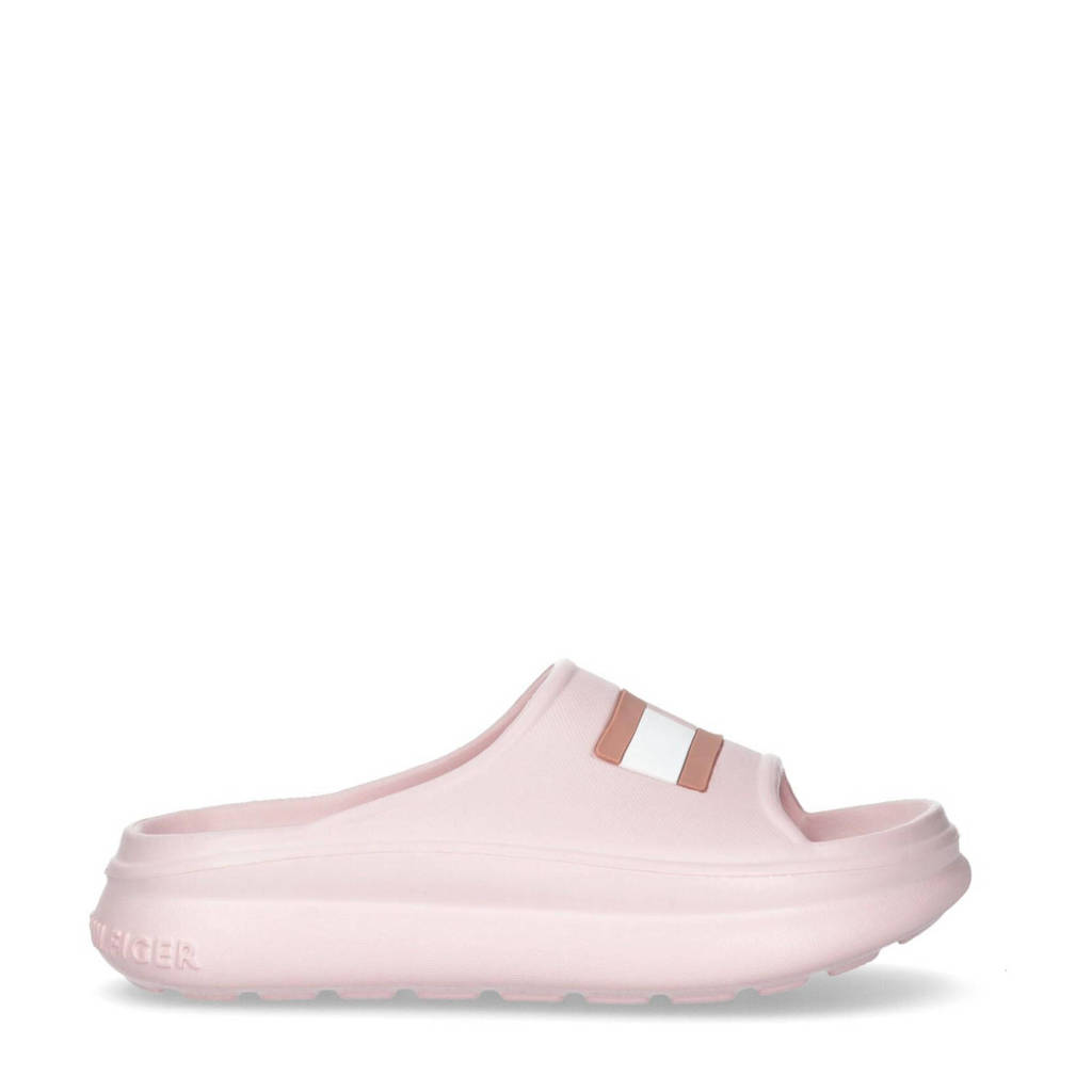 Tommy Hilfiger badslippers roze